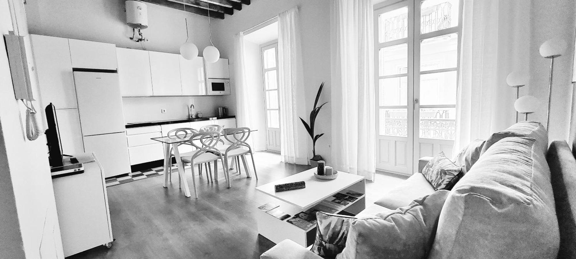 Apartamento Vina P. Malaga Centro Dış mekan fotoğraf